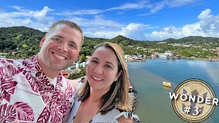 Roatan Honduras | Izumi Hibachi | Part 3 | Wonder of the Seas | Royal Caribbean