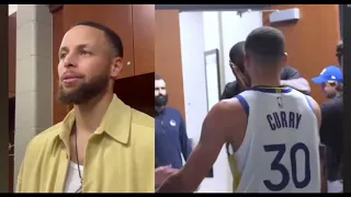 STEPH CURRY ANSWER WHY HE EMOTIONAL WHEN WAS DRAYMOND GREEN EJECTED IN FIRST QUARTER