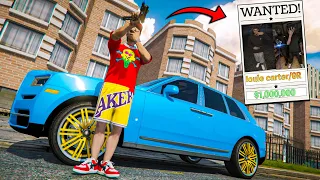 Cops set 100K BOUNTY on my head in GTA 5 RP!