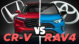 2023 Toyota RAV4 VS 2023 Honda CR-V  | Which Reliable SUV Should You Buy?