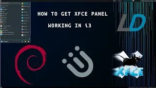 How to get the XFCE panel working in i3