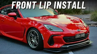 2023 BRZ Gets An Aggressive Front Lip Splitter