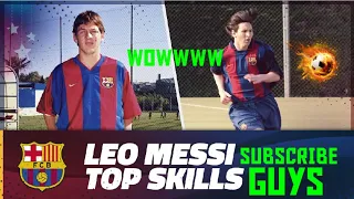 Leonel Messi top skills in Barça Youth Academy