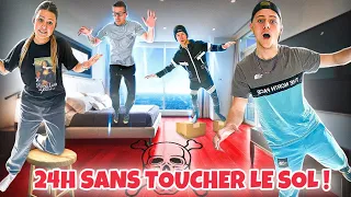 24H SANS TOUCHER LE SOL ! On fabrique un parcours dans toute la maison !