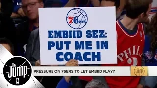 Windhorst: The 76ers aren't 'babying' Joel Embiid, they're 'protecting' him | The Jump | ESPN