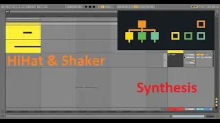 How To Make A HiHat/Shaker With Operator | Ableton Live