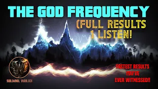 The GOD Frequency FULL RESULTS in 1 Listen!