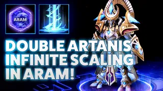 ARAM LOST CAVERN - DOUBLE ARTANIS INFINITE SCALING IN ARAM!