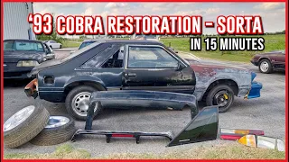 1993 Cobra  Foxbody Transformation in 15 Minutes! Project Inspiration - TIPS05E66