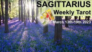 SAGITTARIUS WEEKLY TAROT "A MAJOR COMPLETION: A NEW DOOR OPENS" March 13th - 19th 2023 #weeklytarot