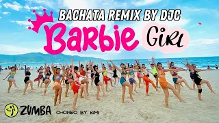 #zumba BARBIE GIRL Bachata Remix by DJC | Zumba Da Nang | ZIN Kimi | Bachata Solo Fitness by Kimi