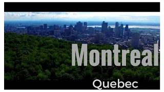 Montreal, Québec, Canada Drone Video Intro - 4K