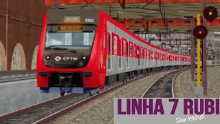 [Loop] linha 7 rubi CPTM Luz X Piqueri com Hyundai Rotem série 9500