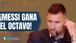 TODO lo que DIJO Lionel Messi tras ganar su OCTAVO BALÓN DE ORO
