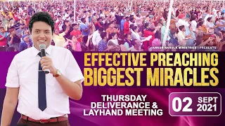 THURSDAY DELIVERANCE & LAYHAND MEETING || ANKUR NARULA MINISTRIES || 02-09-2021