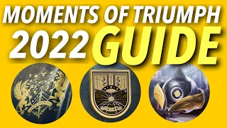EASY Guide ON MOMENTS OF TRIUMPH 2022 SEAL & OBTAIN REWARDS! (Destiny 2: Season Of The Seraph)