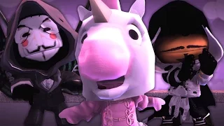 Epic LBP3 Costumes - Episode 18 - Assassin's Creed , Anonymous , Pink Pony and More | EpicLBPTime