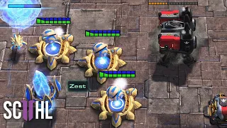 Zest' GENIUS Cannon Rush - Starcraft 2: Zest vs. Ryung