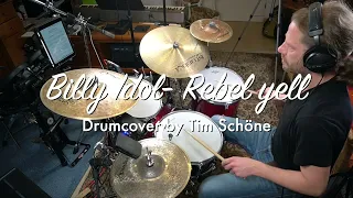 Billy Idol- Rebel Yell Drumcover