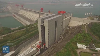 Three Gorges ship locks have record throughput