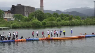 Лозовый 10.06.2017 год. Чемпионат Приморского края по гребле на лодках дракон. Перед стартами.