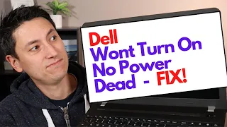 Computer Wont Turn On / No Power / Dead Laptop Fix - For Dell