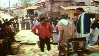 Ambarish Takes Revenge On Vajramuni's Son In Village Panchayat | Mandyada Gandu Kannada Movie Scene