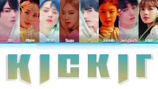 How Would BTS & BLACKPINK Sing "KICK IT" By BLACKPINK (FANMADE)
