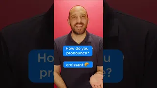 Make sure you're pronouncing these French food words correctly 🥐 #shorts