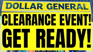 LET'S GET READY!! | DOLLAR GENERAL ADDITIONAL 50% OFF CLEARANCE EVENT!! | 5/10-5/12