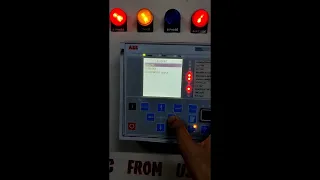 How to check OPEN / CLOSE Permissive in ABB REF615 relay ?