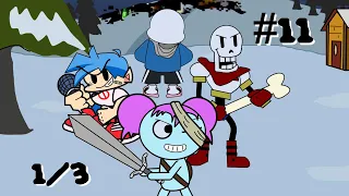 PART 11- FNF, Pibby VS Undertale || Animation 1/3