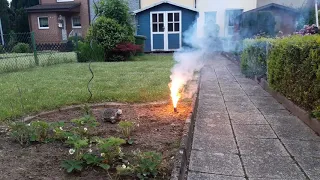 Funke Bengalfeuer Mix (F1) in Gelb, Rot und Violett