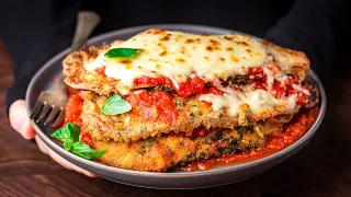 The Best Chicken and Eggplant Parmesan