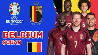 BELGIUM Official Squad For UEFA EURO 2024 | Belgium Squad | UEFA Euro 2024 | FootWorld