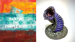 Painting the Purple Worm