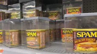 Locking up SPAM? For some Hawaii vendors, they have to -- to stop thieves