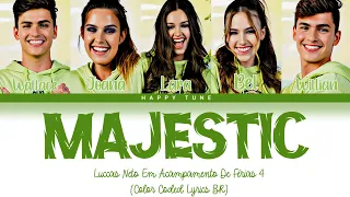 Majestic - Luccas Neto Em Acampamento De Férias 4 (Color Coded Lyrics BR)