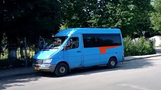 Поездка в автобусе "Mercedes-benz Sprinter 310D" - Ukraine 2024