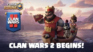 Clash Royale: ⚔️ CLAN WARS 2 BEGINS! ⚔️ (Official Launch Trailer)