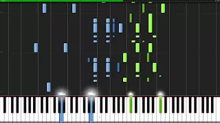 Bitter Sweet Symphony - The Verve [Piano Tutorial] (Synthesia) // Nikodem Lorenz