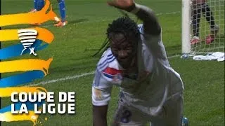 But Bafetimbi GOMIS (74') - Olympique Lyonnais-Olympique de Marseille (2-1) - 15/01/14 - (OL-OM)