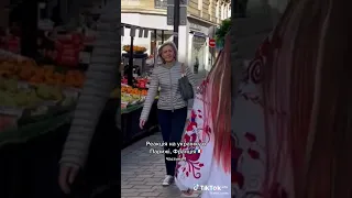 Реакція на українку в Парижі. Аліса Сова