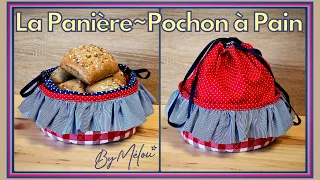 Easy #DIY Tutorial: My Tips for Sewing the Basket ~ Bread Pouch BY MÉLOU 🥰