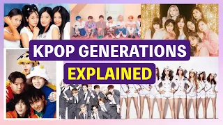 Kpop Generations Explained | Kpop Basic Lessons EP.03