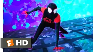 Spider-Man: Into the Spider-Verse (2018) - Miles vs. Kingpin Scene (8/10) | Movieclips