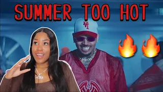 Chris Brown - Summer Too Hot (Official Video) | UK REACTION!🇬🇧