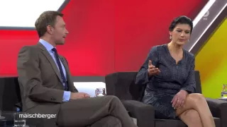 Elmar Brok zu Sahra Wagenknecht: "Sie stimmen in Brüssel mit Marine Le Pen!"