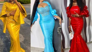 45+ New Incredible Senegalese Bazin Riche || Bazin Riche Dress Styles For Elegant Fine Ladies (2021)