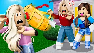 New Sister Got Me Kicked Out! (Roblox)